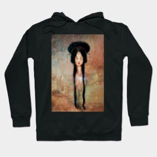 Quan Yin Goddess of Mercy Holding A Butterfly Hoodie